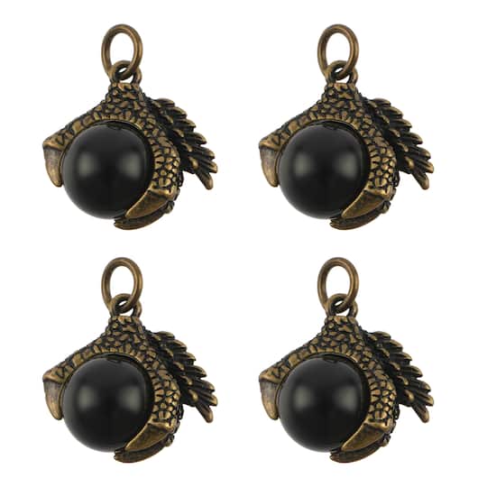 Found Objects Claw Beads, 4ct. by Bead Landing™